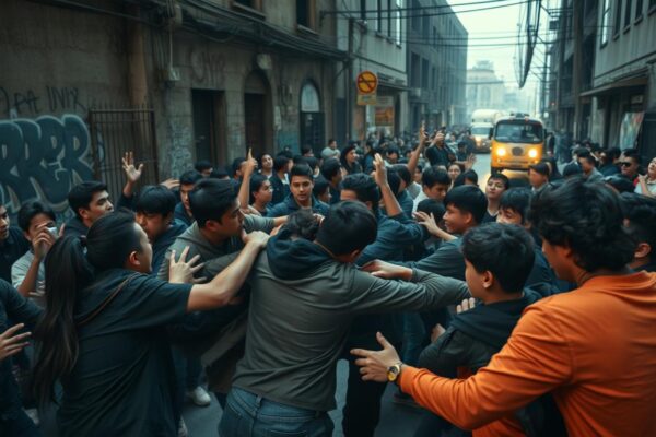 Aksi tawuran pelajar Solo viral di media sosial