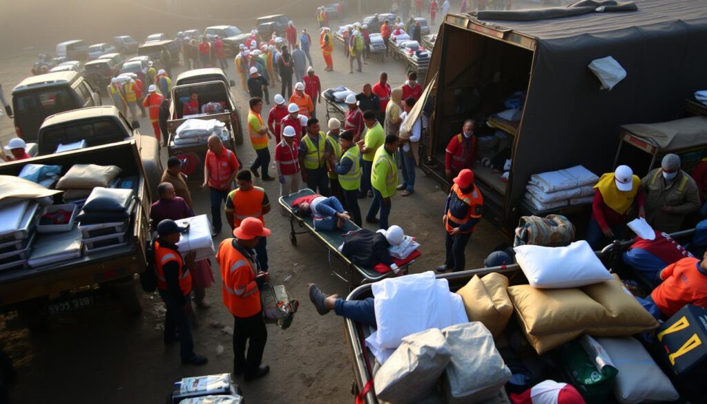Logistik Evakuasi Gempa