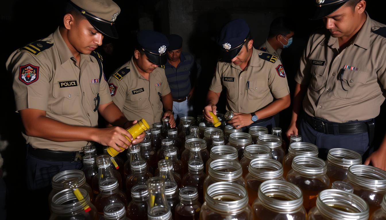Polisi amankan ribuan liter miras oplosan jelang hari besar