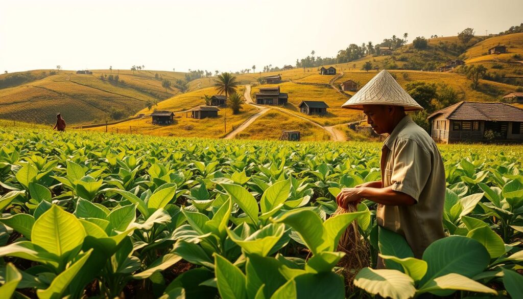 petani singkong