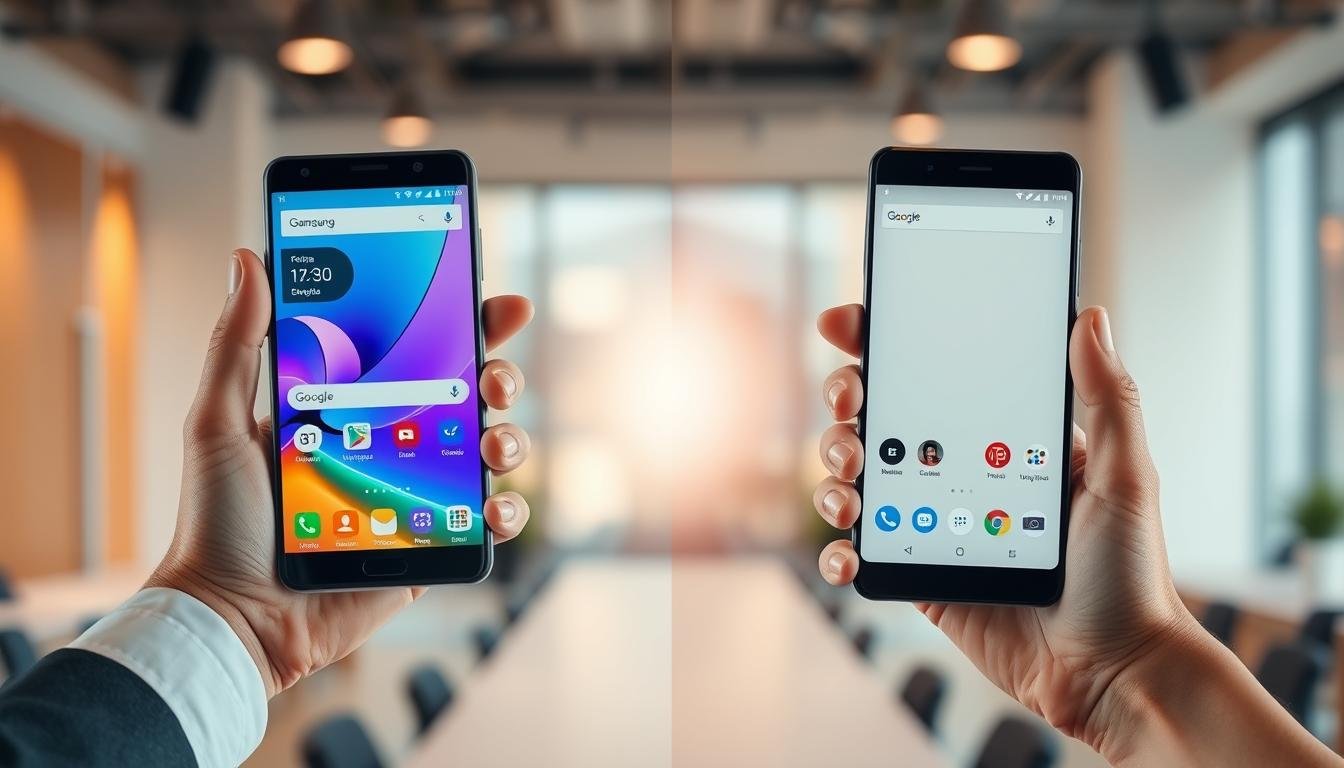 Smartphone bloatware Samsung Google